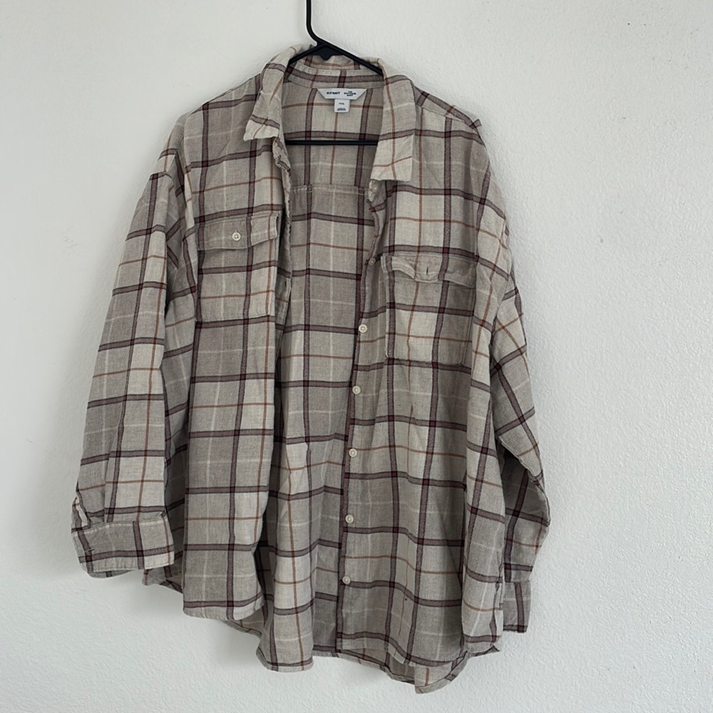 Old Navy, the boyfriend shirt